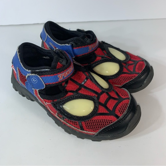 Stride Rite Spider-Man Light-Up Sandal ,  10M US Toddler - Picture 1 of 13